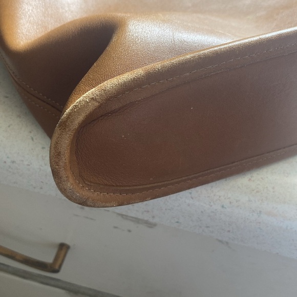 Vintage Coach leather slim bucket purse - Picture 13 of 16